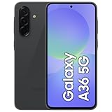 Samsung Galaxy A36 [AU-Version] 5G A Series Handy, Awesome Intelligence, 128 GB Speicher, 6,7 Zoll Display, Lange Akkulaufzeit, superschnelles Laden, Schwarz