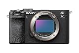 Sony Alpha 7C II Vollformat Systemkamera – 33 MP, Echtzeit-Autofokus, 10 B/s, 4K Video, neigbarer Touchscreen, kompakt & leicht (schwarz)