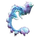 Huchunling 60 cm Der letzte Drache aus Plüsch, Drachenplüsch, handgefertigtes Plüschspielzeug, Dekorationsgeschenk für Zuhause, Plüschspielzeug für Erwachsene und Kinder