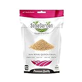 Seba Garden Bio Royal Quinoa, 1 kg (2,2 lb) – 100% Royal Bolivian Vollkorn, glutenfrei, ketofreundlich, Proteinquelle, hoher Ballaststoffgehalt, Eisenquelle, gentechnikfrei