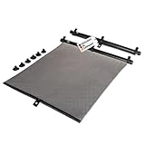 alca® Auto-Sonnenrollo 2 x 52 x 55 cm Autofenster Sonnenblende UV Schutz mit Saugnapf & Einhand-Einrollfunktion Sonnenschutz Auto LKW Babys Kinder