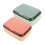 ARTIBETTER 2 Stück Netter Seifenhalter Badezimmerseife Selbstdraining-seifenhalter