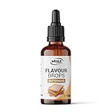 Flavour Drops zuckerfrei 50ml - Flavdrops Geschmackstropfen ohne Kalorien - Flavor Drops als Tropfen für Quark, Porridge, uvm - Aromatropfen zum Süßen ohne Zucker von Wehle Sports