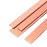 1 Stück Kupferflachstange – 500 mm Länge, 50 mm Breite, 0,05–0,5 mm Dicke for elektrische und thermische Anwendungen(0.5mm)