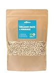RheinNatur Bio Haferflocken 5 kg - Ideal für Porridge, Overnight Oats & Haferbrei - Reich an Ballaststoffen, Mineralstoffen & B-Vitaminen - 5000 g Beutel