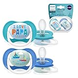 Philips AVENT Ultra Air Schnuller 6-18 Monate (Modell SCF080/03)