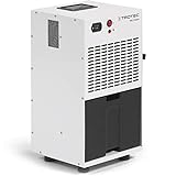 TROTEC Luftentfeuchter TTK 75 ECO Entfeuchter Entfeuchtung Raumentfeuchter 21 l/24h geeignet für Räume bis 45 m² / 110 m³