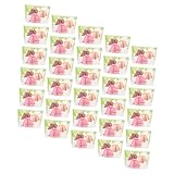 Warmhm 200 Stück Einweg Papier Eiscremebecher Grüne Unterseite Dessertbecher für Pudding Mousse Snacks Partys Camping und Feiern