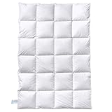 Billerbeck Daunendecke Königshof Kassette II warm, Füllung: 90% Daunen, 10% Federn