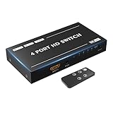 IEW 1 Set 4 Port kompatibler Switcher 4 in 1 Out Splitter 8K 60Hz Game Projektor Home Converter