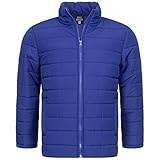 MONT EMILIAN Tignes Herren Jacke mit gestepptem Obermaterial und leichter, wärmender Wattierung, gefütterter Stehkragen, in den Größen S bis XXXL (as3, alpha, s, regular, regular, Blau)