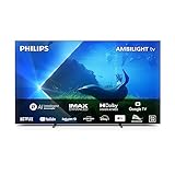 Philips Ambilight TV | 77OLED808/12 | 194 cm (77 Zoll) 4K UHD OLED Fernseher | 120 Hz | HDR | Dolby Vision | Google TV | VRR | WiFi | Bluetooth | DTS:X | Sprachsteuerung