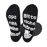 Crate Lustige Socken für Männer, Lustige Geschenke für Männer, Geburtstagsgeschenk für Männer, Lustig Gaming Opa Socken, Vatertag geschenke für männer Opa Papa,Weihnachtsgeschenke