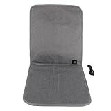 Feizikaw Sitzkissen Auto USB Heizkissen Outdoor Autositzkissen Winter Heizkissen (Light Gray, 43x90x0 7cm)