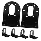 Lurrose 6Stücke Teiliges Motorhalterung für Getriebemotoren Förmige Halterung für Hobbymodelle und Rostfrei und Langlebig Installieren Präzise Schnittlöcher