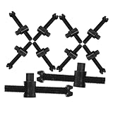 Gatuida 10 Stück Teiliges Kettensägen Einstellschrauben Langlebiger Metall Spanner für Präzise Führungsschienenjustierung Kompatibel mit Motorsägen Einfach Verstellbar Robust und