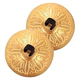 VANZACK 1 Paar Fingerzimbel für Musikalische Fingerzimbel aus Kupfer für Tanz und Unterhaltung für Eltern Interaktion und Musikalische