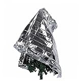 PAMINGONO 1Stück Reflektierende Gartenfolie Robustes Spiegelpapier für Pflanzen Winterschutz und Solarheizung für Gewächshäuser Wetterbeständig und Windresistent