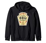 BBQ Sauce Hot Spicy Grill Ketchup Barbecue Halloween Kostüm Kapuzenjacke