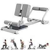 TODO Deep Squat Machine Kniebeugentrainer | Bein- und Po-Training | Core Workout | Multifunktionale Beintrainer für Zuhause | Grau Bein Trainingsgerät , Max 120KG