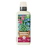 Plantura Bio-Hortensien- & Rhododendrondünger, Flüssigdünger, auch für Blaubeeren & Azaleen, 800 ml