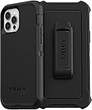 OtterBox Defender Hülle für iPhone 12 / iPhone 12 Pro, stoßfest, sturzsicher, ultra-robust, schützende Hülle, 4x getestet nach Militärstandard, Schwarz