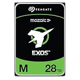 Seagate Exos M 28TB, Enterprise interne Festplatte, 3.5 Zoll, 7200 U/Min, CMR, 512 MB Cache, SATA 6 GB/S, ST28000NM003K