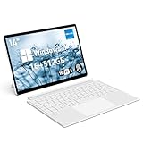 FUNYET 2024 Newest Tablet 14 Zoll 2-in-1 Tablet N100 Laptop Touch Windows 11 Pro 16 GB RAM + 512 GB ROM (1 TB TF) 3,4 GHz WiFi6,BT5.2, Type-C Vollfunktion, Micro HDMI, Mit Tastatur