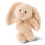 NICI 46333 Kuscheltier Hase Hellbraun 20cm – Plüschtier für Mädchen, Jungen & Babys – Flauschiges Stofftier zum Spielen, Sammeln & Kuscheln – Gemütliches Schmusetier