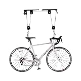 Fahrradlift, 60kg Fahrradaufhängung zur Deckenhalter, Fahrradhalterung Fahrradaufzug Fahrradgarage Halterung Seilzug Deckenhalterung