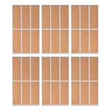 Kork-Etikett für Gläser, wasserdicht, abnehmbare Aufkleber für Küche, Speisekammer, wiederverwendbare Einmachglas-Etiketten für Lebensmittelbehälter, rustikale Aufbewahrungsanhänger für Gläser