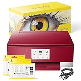 youprint Bundle TS8352a Multifunktionsgerät (Drucker, Scanner, Kopierer) mit 6 kompatiblen Druckerpatronen für PGi-580/ CLi-581 + USB Kabel