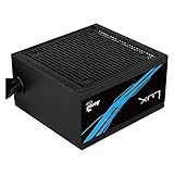 Aerocool LUX550 - PC-Netzteil (550 W, 12 V, 88% Wirkungsgrad, 80 Plus Bronze), Schwarz