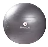 sveltus 340 Gymball 65 cm Erwachsene Unisex Grau