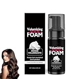 Volumen Schaumfestiger, Schaumfestiger Volumen Feines Haar, Styling Haarschaum, Haarstyling Mousse, Haarpflege, Lässt Haare Dicker und Voller Aussehen, Lockenschaum Haarstyling Mousse (1PC)