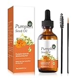 Bio Kürbiskernöl für Haarwachstum, Pumpkin Seed Oil, Geschädigtem Haar, Trägeröl Perfekt für die Hydratisierung & Reparatur von Trockenem, Feuchtigkeitsspendende Kopfhaut, Verwendung auf Haar (1PC)