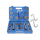 Generisch Bremskolbenrücksteller Auto Set 23tlg | Universal Bremsenrücksteller & Bremskolben-Rückstellwerkzeug für Scheibenbremsen