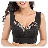Comfit-BH, Comfit-Original Bequemer und stützender Push-up-BH, Haltungs-BHS für Damen, Bügel-BH mit Floraler Spitze in Übergröße Schlaf BH Klassische Top Klassische Einfarbig Bra