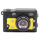 Elprico -Digitalkamera, Retro -Keychain -Camcorder mit 0,96 'Bildschirm, FHD 1080p Pocket Video Recorder mit LED -Licht und Filtern für Reise, Vlogging, Geschenke