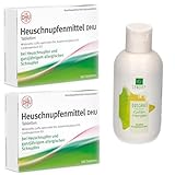 Heuschnupfenmittel DHU Doppelpack 2x 100 Tabletten inklusive SANDAY DUSCHGEL Guten Morgen 100ml
