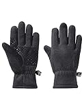 Jack Wolfskin Unisex Kinder Fleece Glove K Handschuh, Phantom, 152