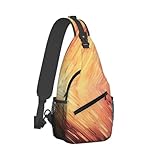 LZQPOEAS Schultertasche für Damen und Herren, Kreuz-Brusttasche, abstrakte Kunst, Schultertasche, Bauchtasche, Tagesrucksack