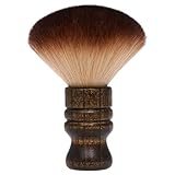Nackenpinsel Friseur Bürste Nackenbürste Halsbürste Friseur Haarpinsel Soft Barbierbürst Haarschneide Pinsel Halsbürste Zubehör für Salon Hals Staubwedel Bürste