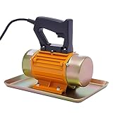 250W Betonverdichter Betonplattenrüttler Elektrischer Betonrüttlermotor Handbetonrüttler Motor Tragbarer Reinkupfermotor Kelle Flachbodenrüttler für Bodenfliesen Zement 100KG