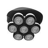 StyleCraft Ace 7X Rotary Bald Head Shaver - Kabelloser Elektrischer Rasierer für Männer, Ultra-Close Folienrasierer, USB Wiederaufladbar