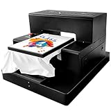 A3 DTG Drucker A3L805 Flachbett Automatischer Drucker DTG/DTF Drucker A3 Multifunktionsdrucker,mit L805 Druckkopf,T-Shirt Drucker,42 * 30CM,1440 * 1440DPI,Direktdruck/Transferdruck,für den Stoffdruck