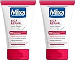 Mixa Pflege Set: 2er Pack | Intensiv reparierende Cica Repair Handcreme (2x50ml) Für Empfindliche Haut
