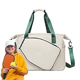 Lnhgh Tasche, Umhängetasche, Mit Flaschenhalter, Schuhfach & Wasserdichter Schultertasche – Stylisch Für Tennis, Reisen, Training Und Büro