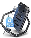 BÜCHEL Sekura - Faltschloss Fahrrad I sicherer Diebstahlschutz inkl. Halterung I aus gehärtetem Stahl mit 110 cm Länge I Fahrrad schloss, bike lock, Fahrradschloss, Fahrradschlösser, E-Bike, Motorrad