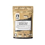 Bremer Gewürzhandel Hawaii Meersalz Black Lava, grob, schwarzes Salz aus Hawaii, Dekosalz, 100g